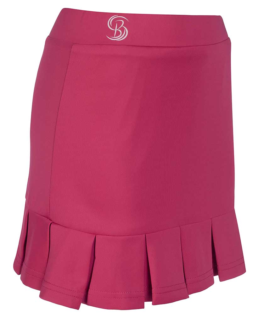 Girls Box Pleated Tennis Skirt | Girls Golf Skorts | Pink