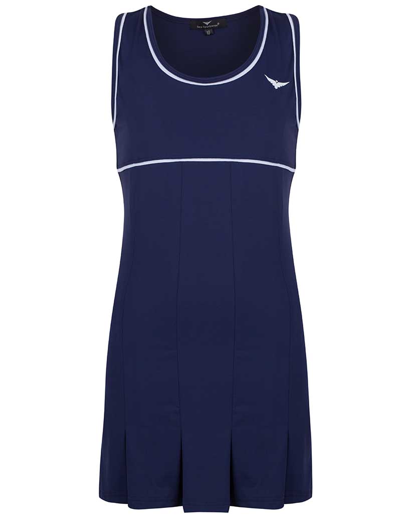 Girls Navy Blue Tennis Dress