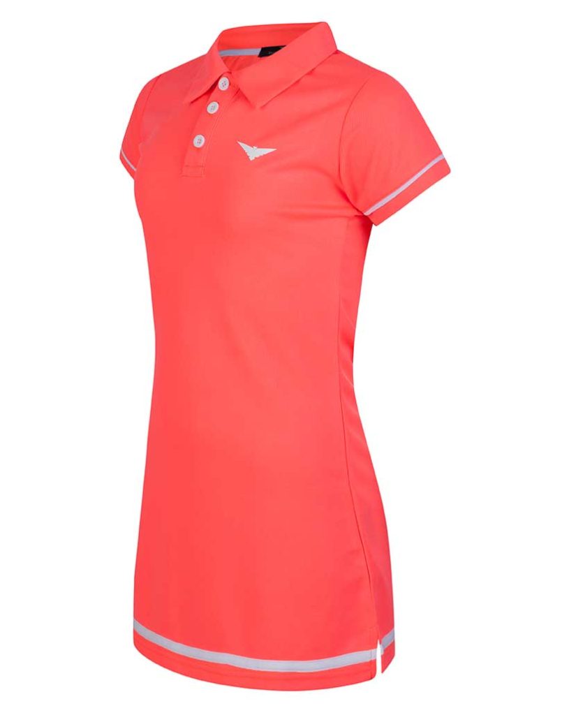Ladies girls Tennis Sports Polo Casual Wear with Lycra Slimline 100% Polyester 