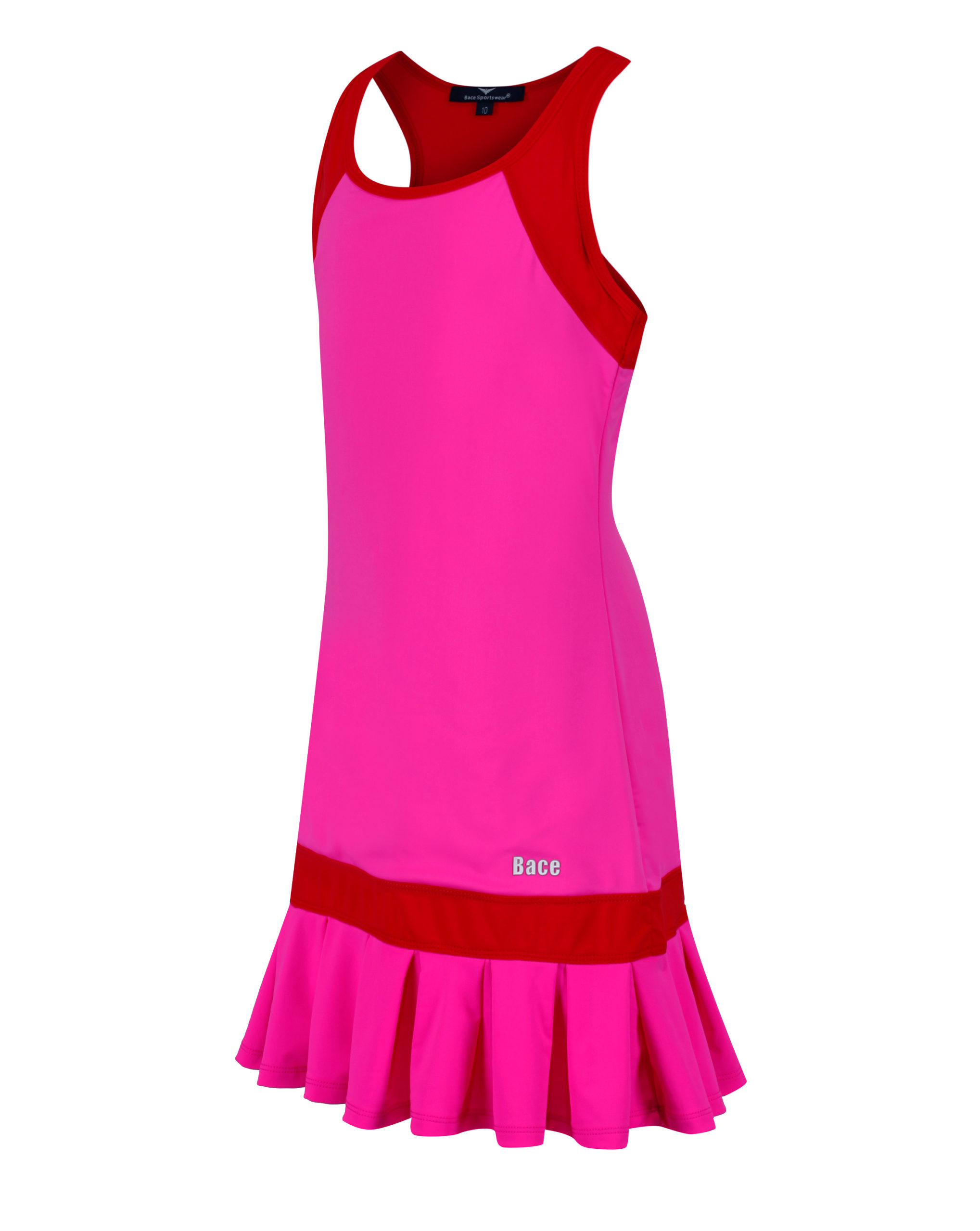 Tennis Dress | Girls Golf Frill Dress | Pink and Red